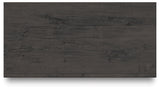 Fraluna Charcoal Chest of Drawers front angle