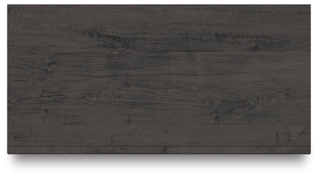 Fraluna Charcoal Chest of Drawers front angle
