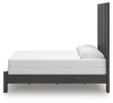 Fraluna Charcoal Panel Bedroom Set view 7