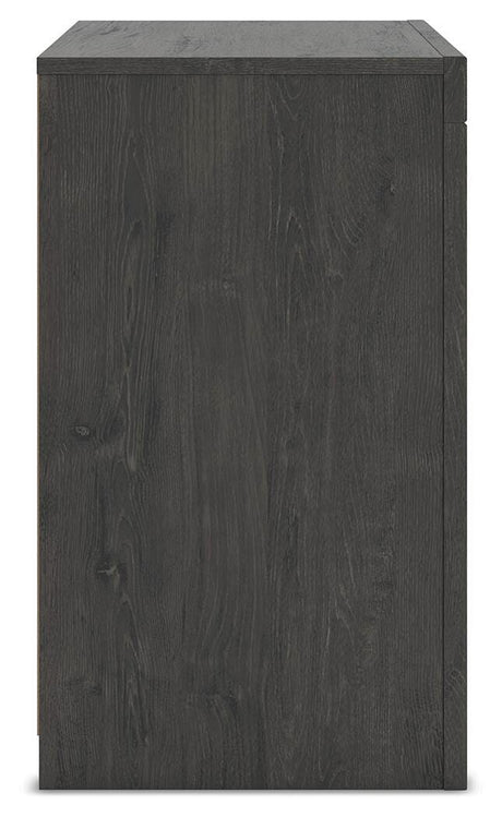 Fraluna Charcoal Panel Bedroom Set view 22