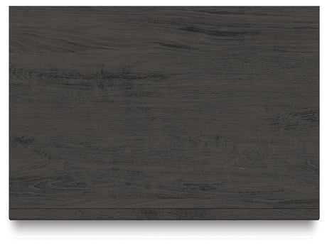 Fraluna Charcoal Nightstand with USB charging ports