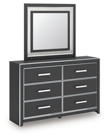 Zuraleus dresser side angle showing drawer details