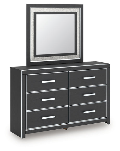 Zuraleus dresser side angle showing drawer details