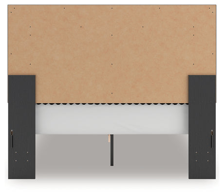 Detail of tufted upholstered headboard