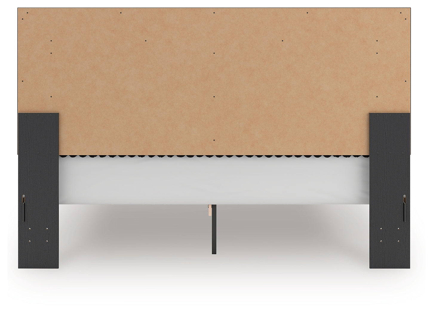 Zuraleus King Bed back view showing footboard