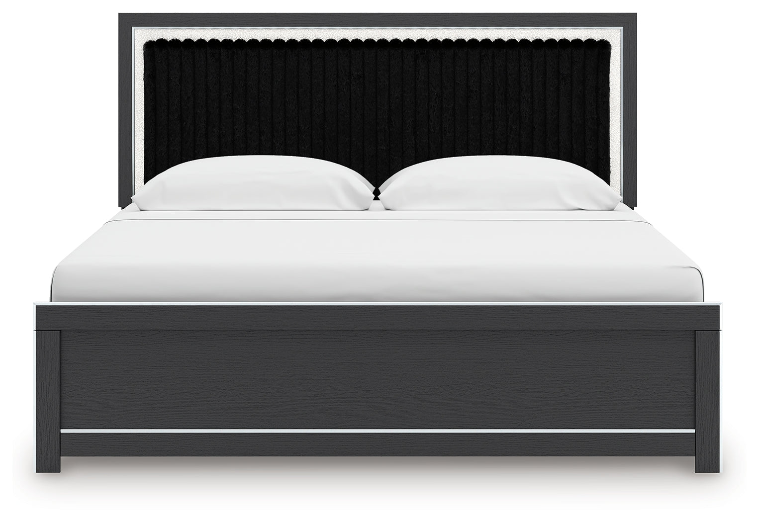 Head-on view of Zuraleus King Bed