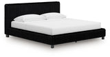 Zuraleus King Bed angled side view