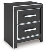Zuraleus Black Nightstand