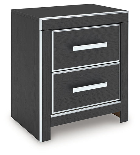 Zuraleus nightstand angled side view