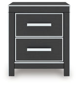 Zuraleus Black Nightstand