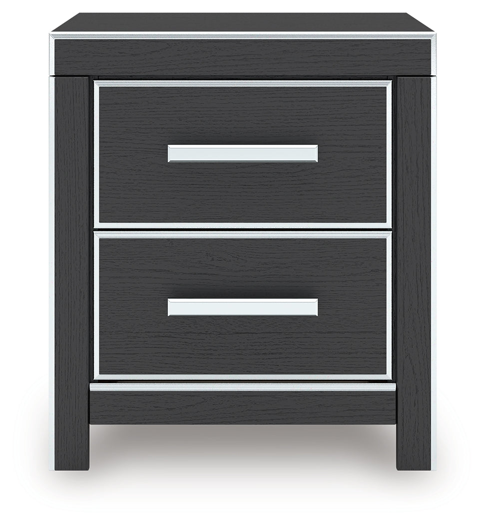Zuraleus Black Nightstand
