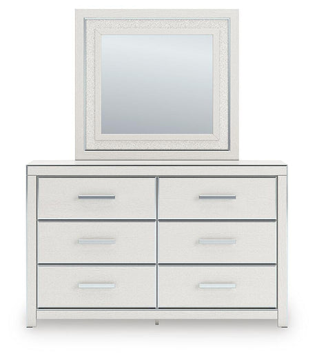 Zuraleus White Upholstered Panel Bedroom Set 2 view 12