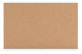 Alternate side angle of Zuraleus white dresser