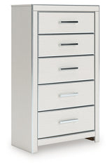 Zuraleus White Chest of Drawers