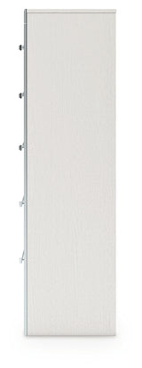 Zuraleus White Chest of Drawers