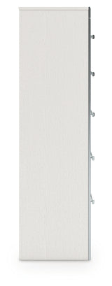 Zuraleus White Chest of Drawers