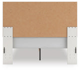 Zuraleus White Upholstered Panel Platform Platform Upholstered Bedroom Set 2 view 7
