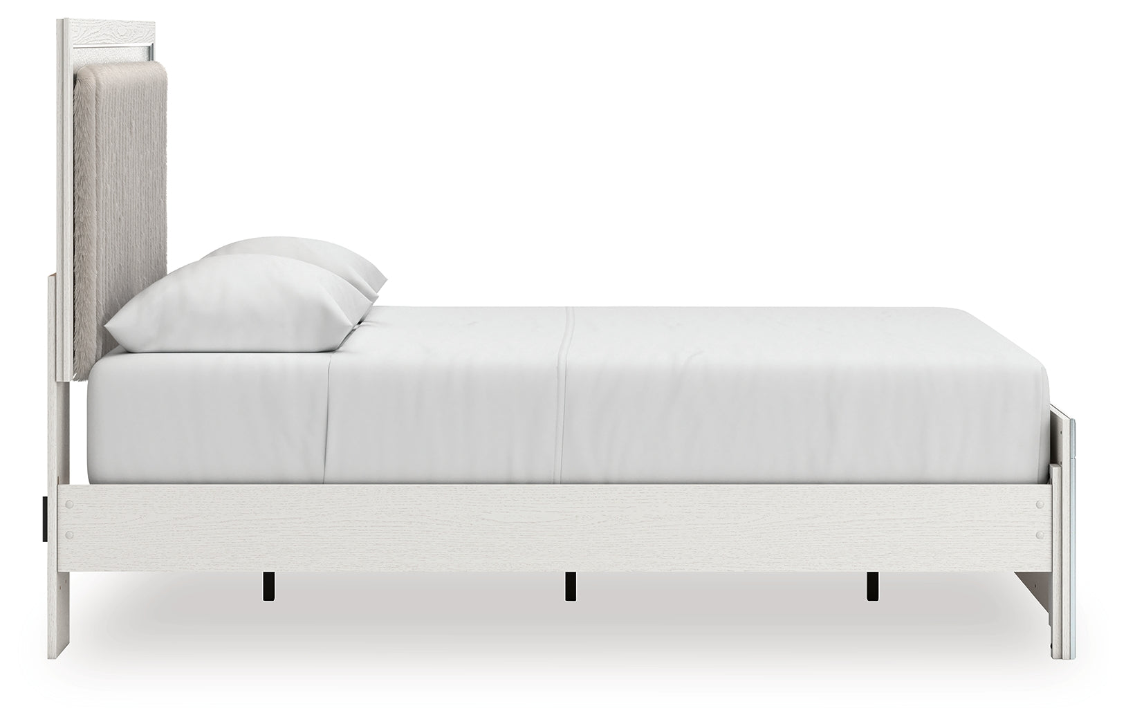 Back view of Zuraleus Queen Upholstered Bed