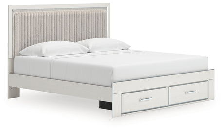Zuraleus Upholstered Panel Headboard close-up