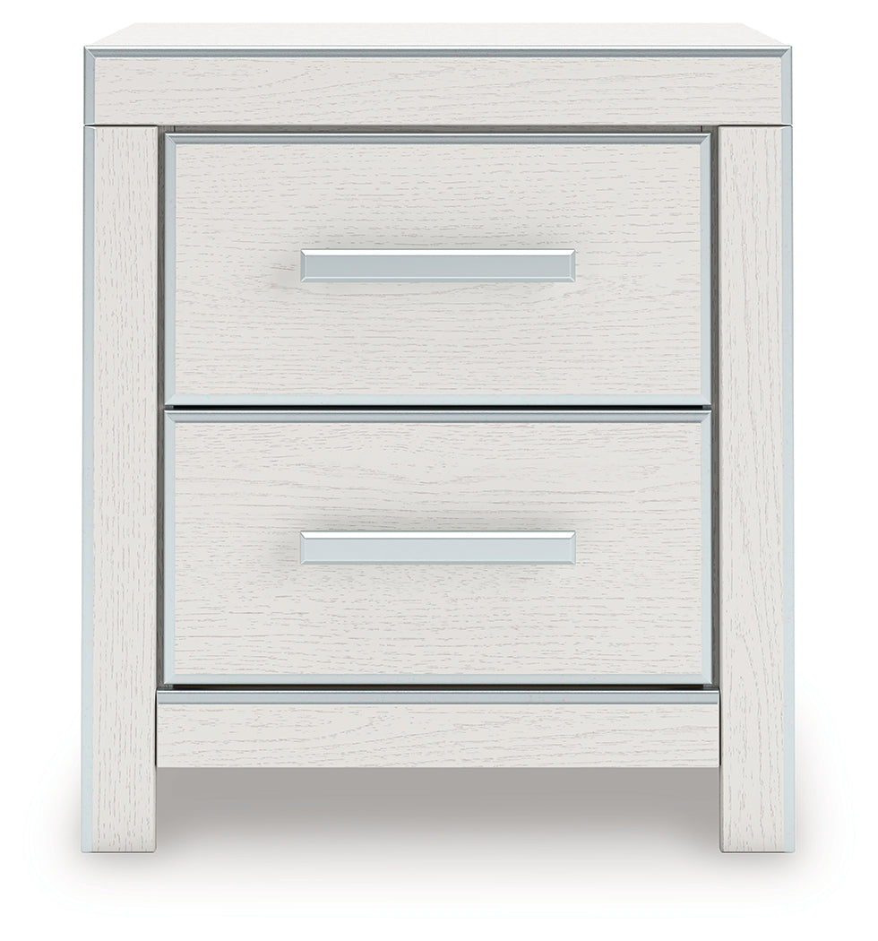Head-on view of Zuraleus nightstand