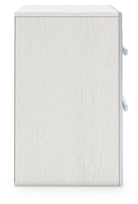 Zuraleus White Upholstered Panel Platform Storage Bedroom Set view 23