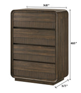 Kinkaid Gray Panel Bedroom Set angled view of complete bed frame