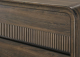 Kinkaid Gray Panel Bedroom Set main view with bed