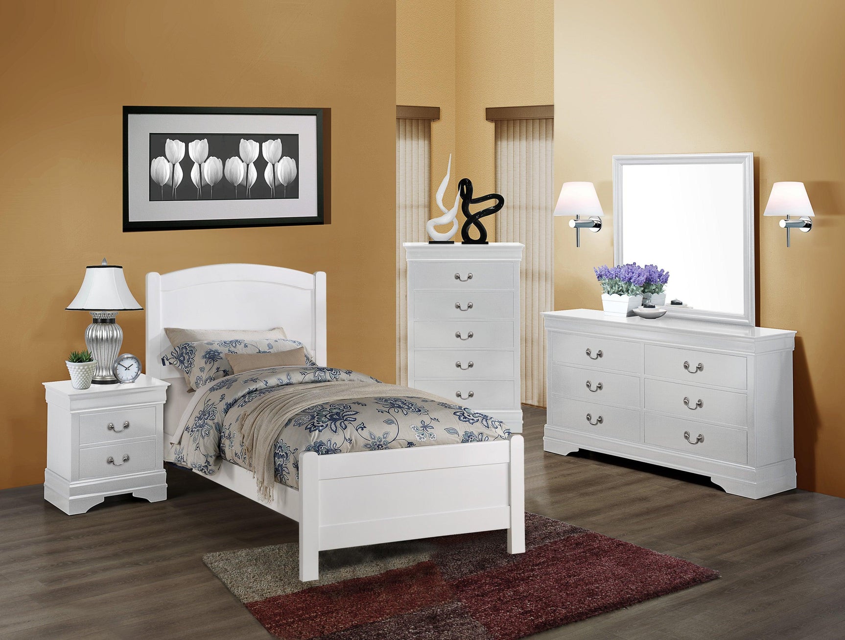 Louis Philip Chest drawer handles detail