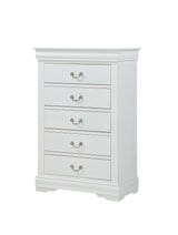 Louis Philip dresser top in white finish