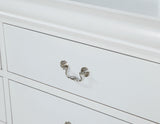 Louis Philip twin sleigh bed angled view