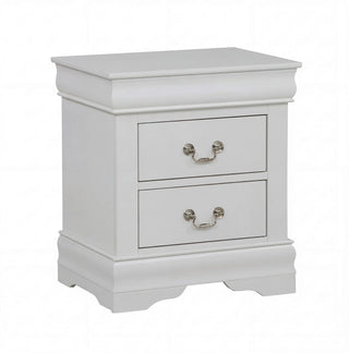 Louis Philip Nightstand in Greige Finish from Decor Furniture