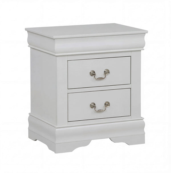 Louis Philip Nightstand in Greige Finish from Decor Furniture