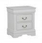 Louis Philip Nightstand in Greige Finish from Decor Furniture