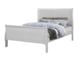 Louis Philip Greige Sleigh Panel Full Bed from Decor Furniture