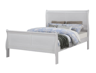 Louis Philip Greige Sleigh Panel Full Bed from Decor Furniture