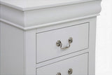 Louis Philip Greige Sleigh Panel Bedroom Set view 13