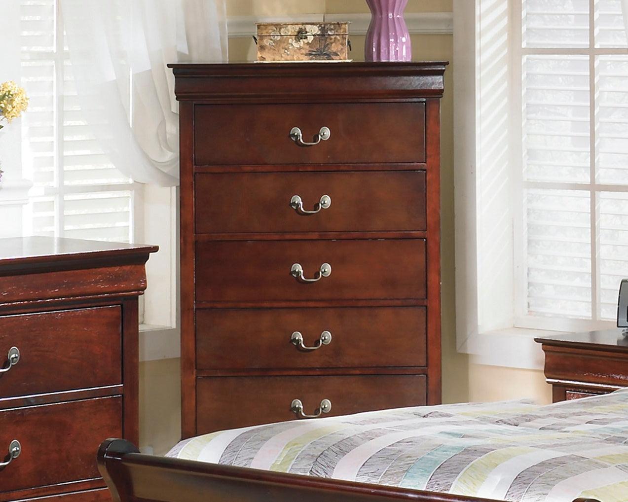 Alisdair chest of drawers side profile