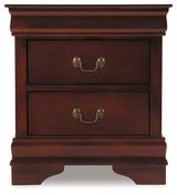 Front close-up of Alisdair Nightstand drawers