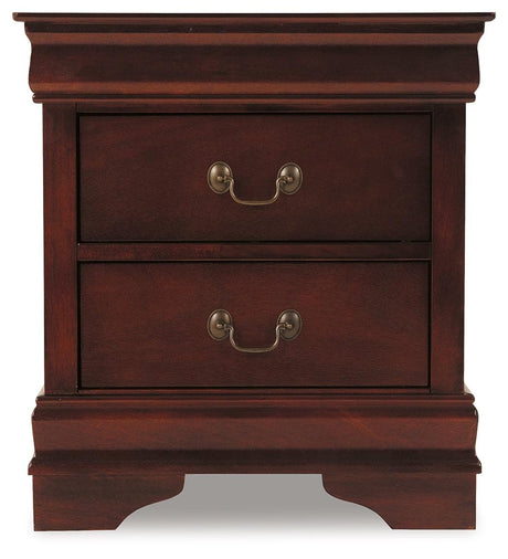 Front close-up of Alisdair Nightstand drawers