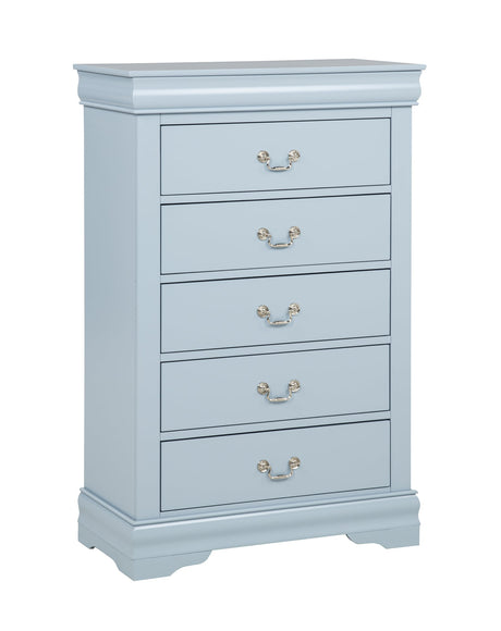 Louis Philip Chest Blue from Decor Furniture