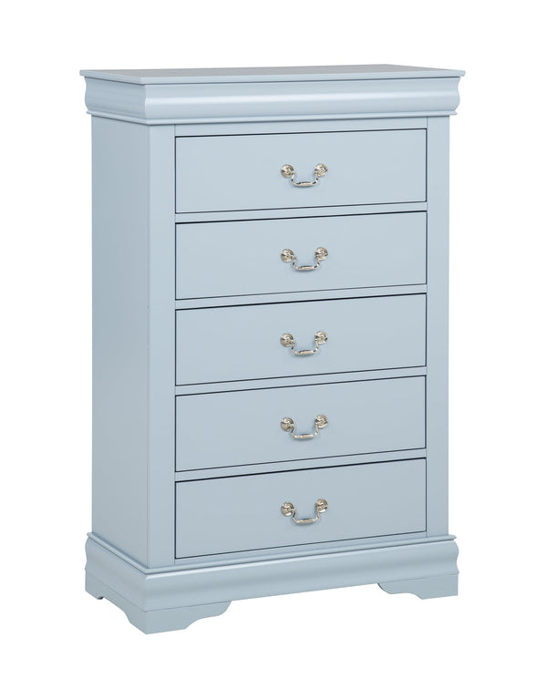 Louis Philip Chest Blue from Decor Furniture