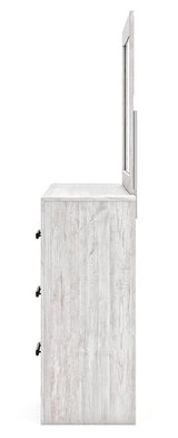 Cayboni Whitewash Panel Bedroom Set view 16
