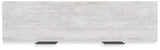 Top view of Cayboni whitewash dresser