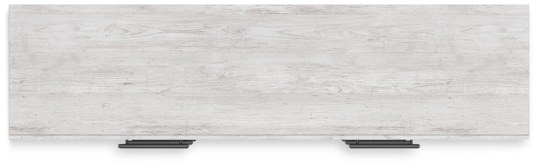 Top view of Cayboni whitewash dresser