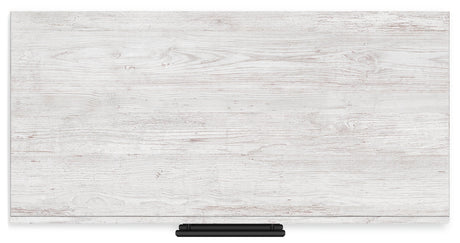 Cayboni Whitewash Chest of Drawers top view