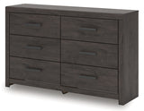 Prendonea Charcoal Dresser angled alternate view