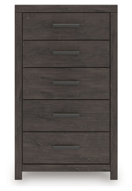 Prendonea Chest of Drawers rear view