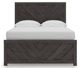 Prendonea Full Panel Bed headboard close up