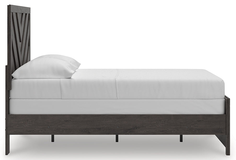 Prendonea Full Panel Bed side profile