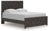 Prendonea Queen Bed angled side view